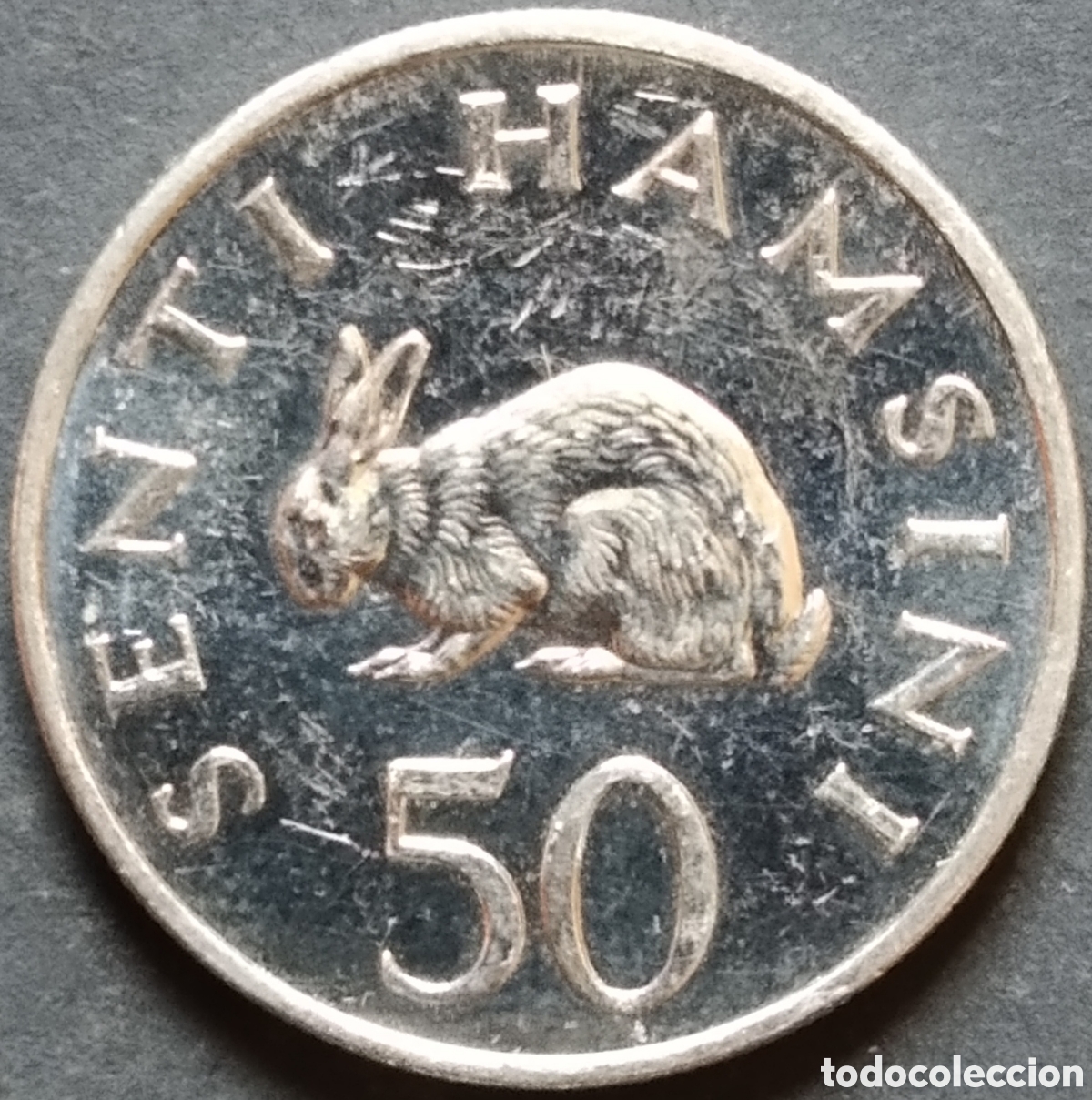 Monedas antiguas de &Aacute;frica: MONEDA - TANZANIA 50 SENTI 1990