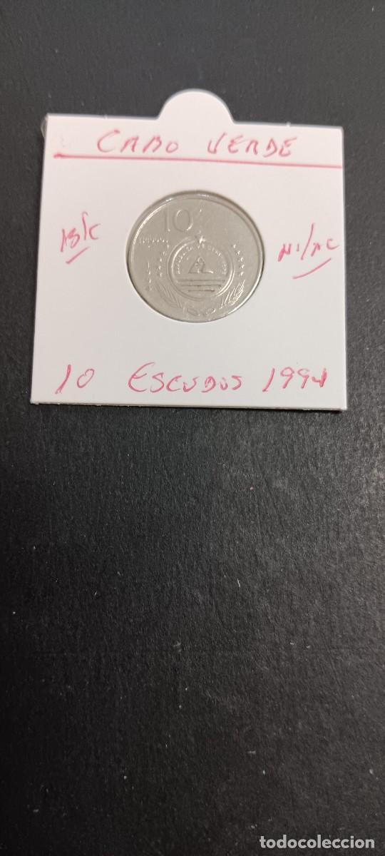 Monedas antiguas de &Aacute;frica: CABO VERDE 10 ESCUDOS 1994 BC KM=29 (NIQUEL-ACERO)PASSARINHA