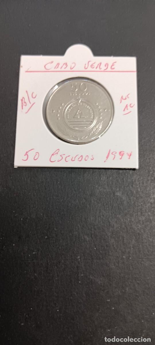 Monedas antiguas de &Aacute;frica: CABO VERDE 50 ESCUDOS 1994 BC KM=44 (NIQUEL-ACERO)MACELINA