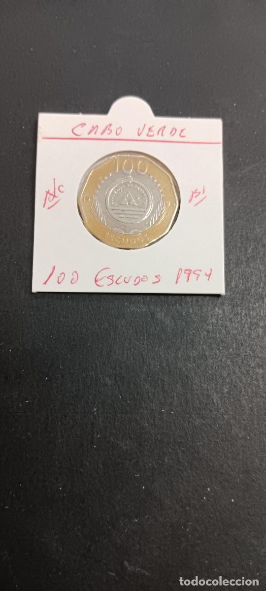 Monedas antiguas de &Aacute;frica: CABO VERDE 100 ESCUDOS 1994 BC KM=40 (BIMETALICA)MADALAN