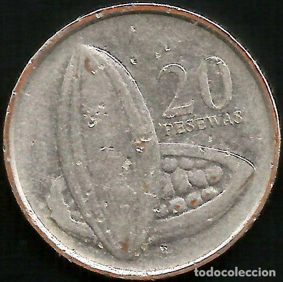 Old Coins of Africa: GHANA 2007 - 20 PESEWAS - KM 40 - CIRCULADA