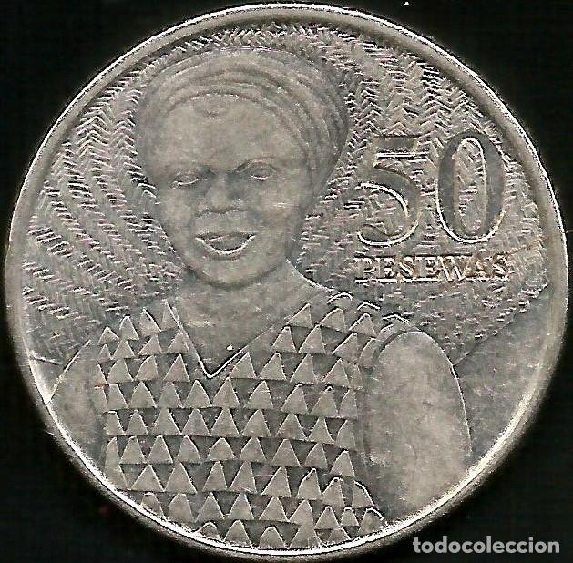 Monedas antiguas de &Aacute;frica: GHANA 2020 - 50 PESEWAS - KM 41 - CIRCULADA