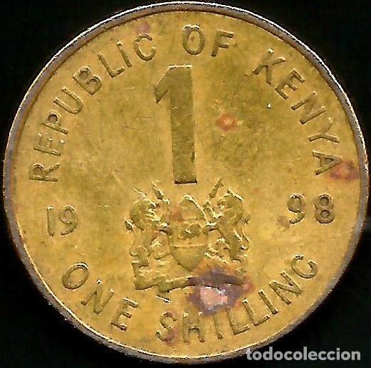 Monedas antiguas de &Aacute;frica: KENIA 1998 - 1 SHILLING - KM 29 - CIRCULADA