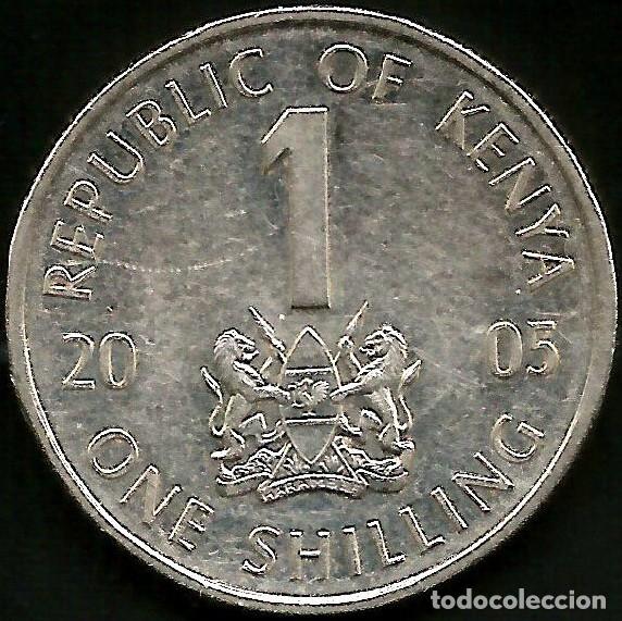 Monedas antiguas de &Aacute;frica: KENIA 2005 - 1 SHILLING - KM 34 - CIRCULADA