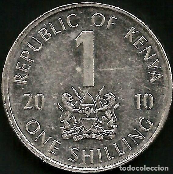 Monedas antiguas de &Aacute;frica: KENIA 2010 - 1 SHILLING - KM 34 - CIRCULADA