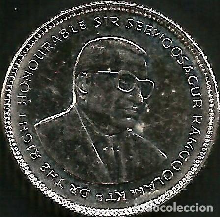 Monedas antiguas de &Aacute;frica: MAURICIO 2012- 20 CENTS - KM 53 - CIRCULADA