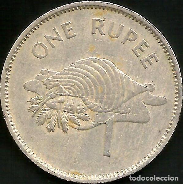 Monedas antiguas de &Aacute;frica: SEYCHELLES 1982- 1 RUPEE - KM 50.1 - CIRCULADA