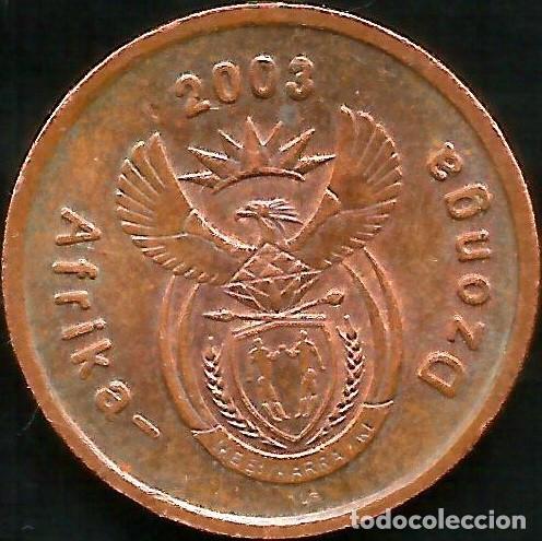 Monedas antiguas de &Aacute;frica: SUDAFRICA 2003 - 5 CENTS - KM 324 - CIRCULADA