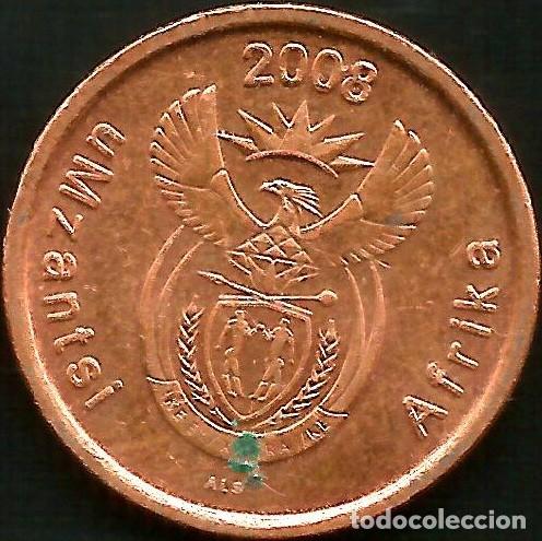 Monedas antiguas de &Aacute;frica: SUDAFRICA 2008 - 5 CENTS - KM 440 - CIRCULADA