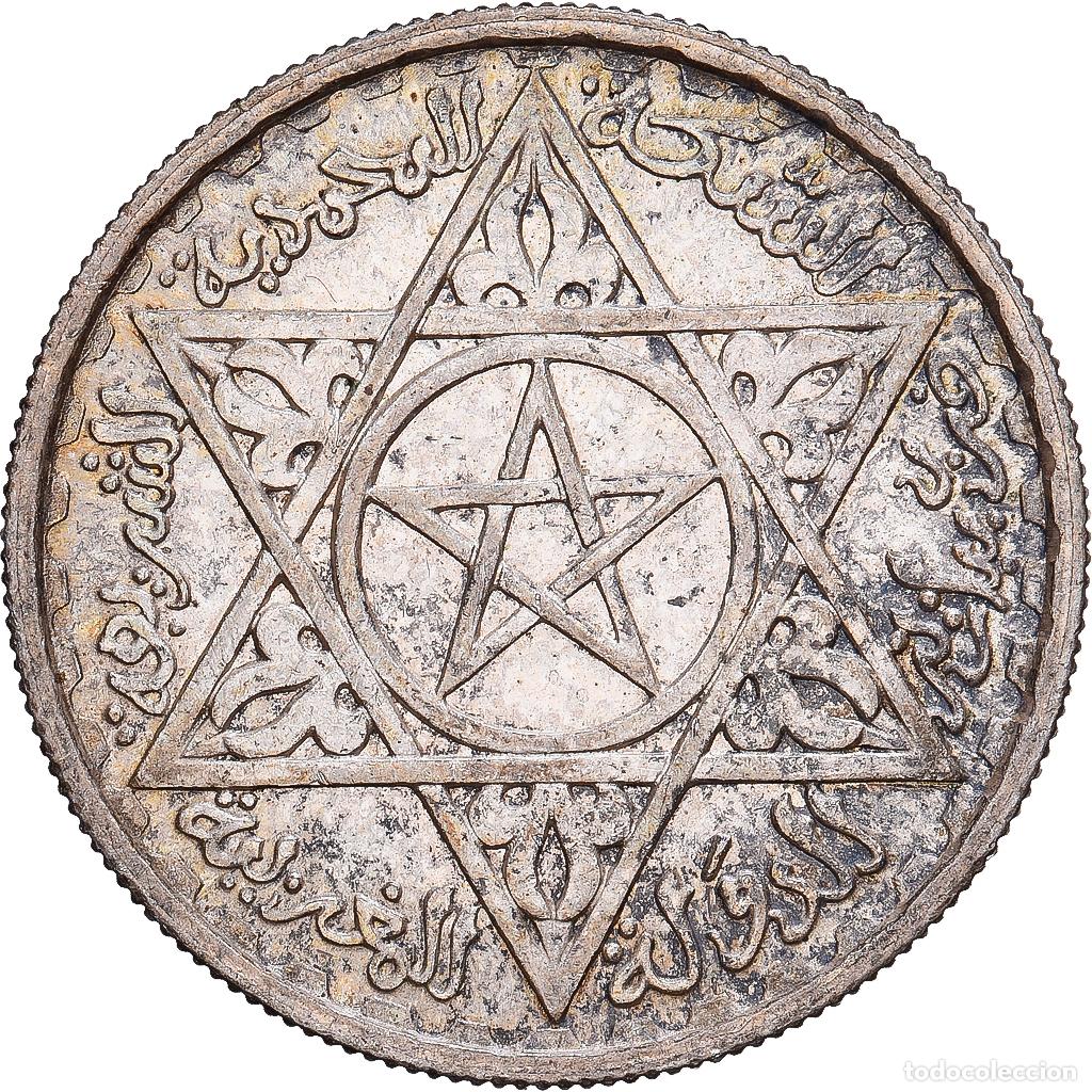 Monedas antiguas de &Aacute;frica: [#1167825] Marruecos, Mohammed V, 100 Francs, 1953, Paris, Plata, MBC+, KM:52