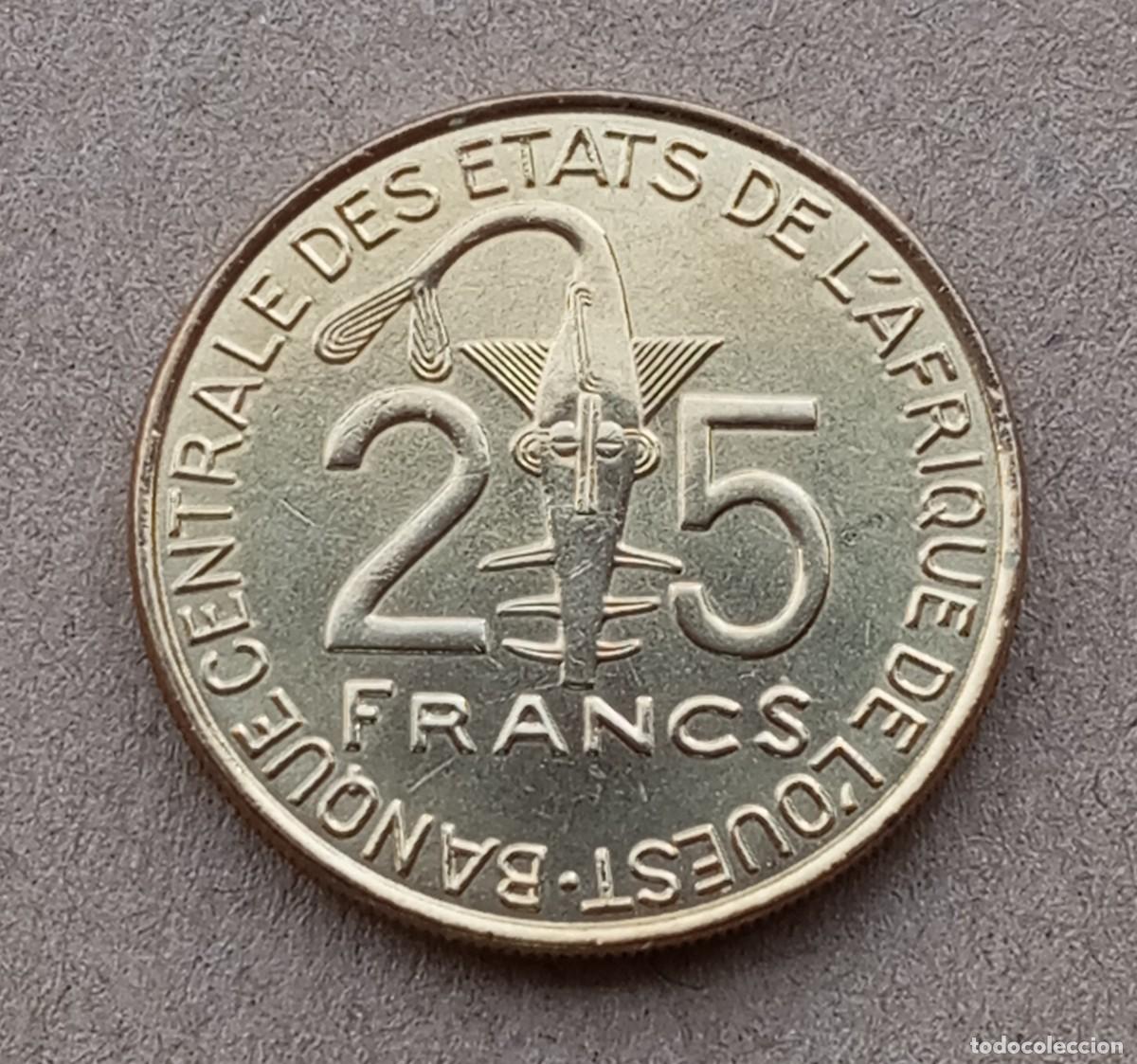 Monedas antiguas de &Aacute;frica: LOTE N&ordm; 22 MONEDA DEL AFRICA OCCIDENTAL (BCEAO) (SIN CIRCULAR)
