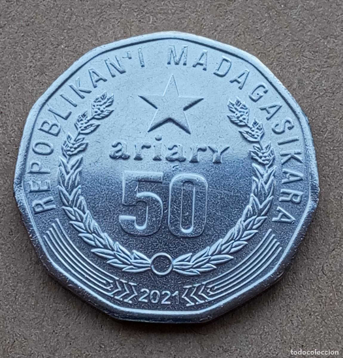 Monedas antiguas de &Aacute;frica: LOTE N&ordm; 23 MONEDA DE MADAGASCAR (SIN CIRCULAR)