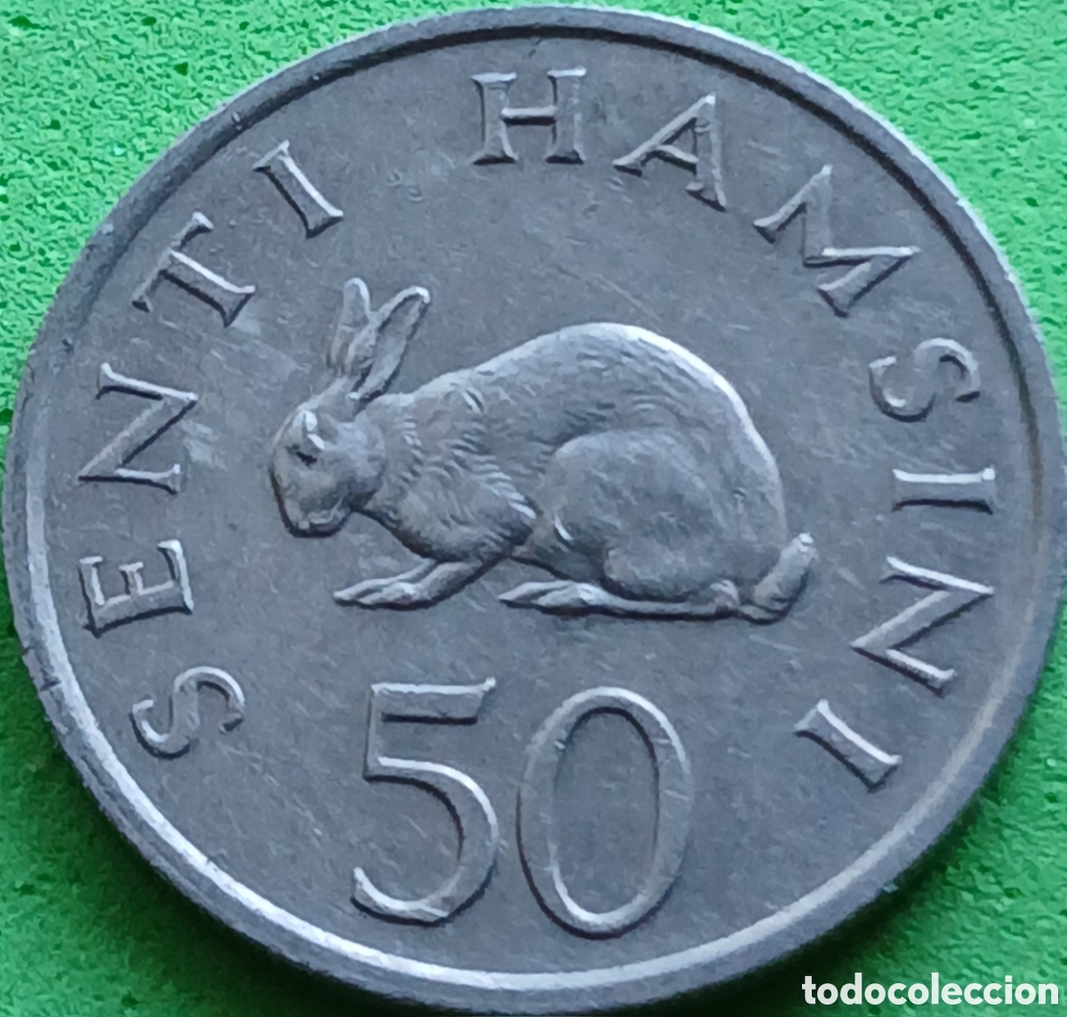 Monedas antiguas de &Aacute;frica: Tanzania 50 senti 1983 km#3 poco com&uacute;n