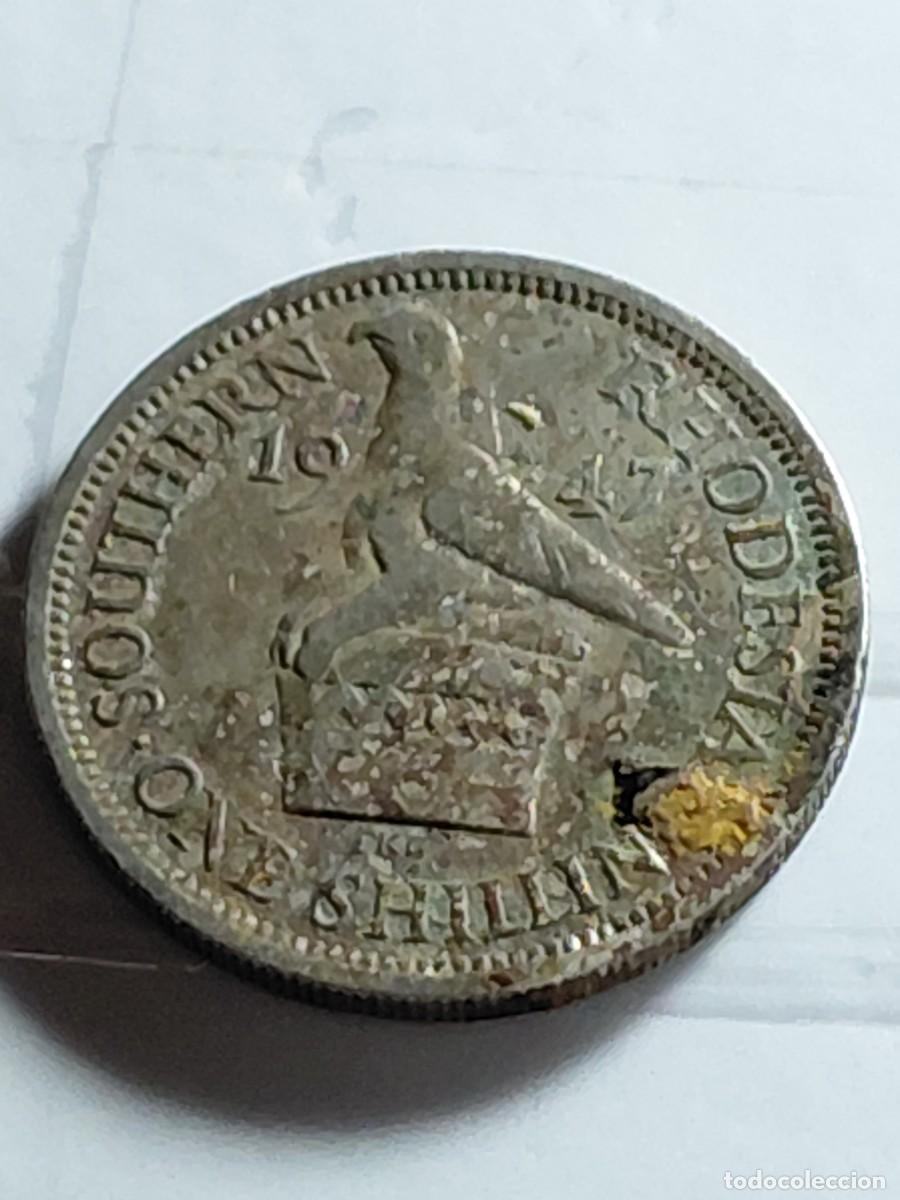 Monnaies anciennes d'Afrique: RODESIA DEL SUR - 1 SHILLING 1947 KM18b