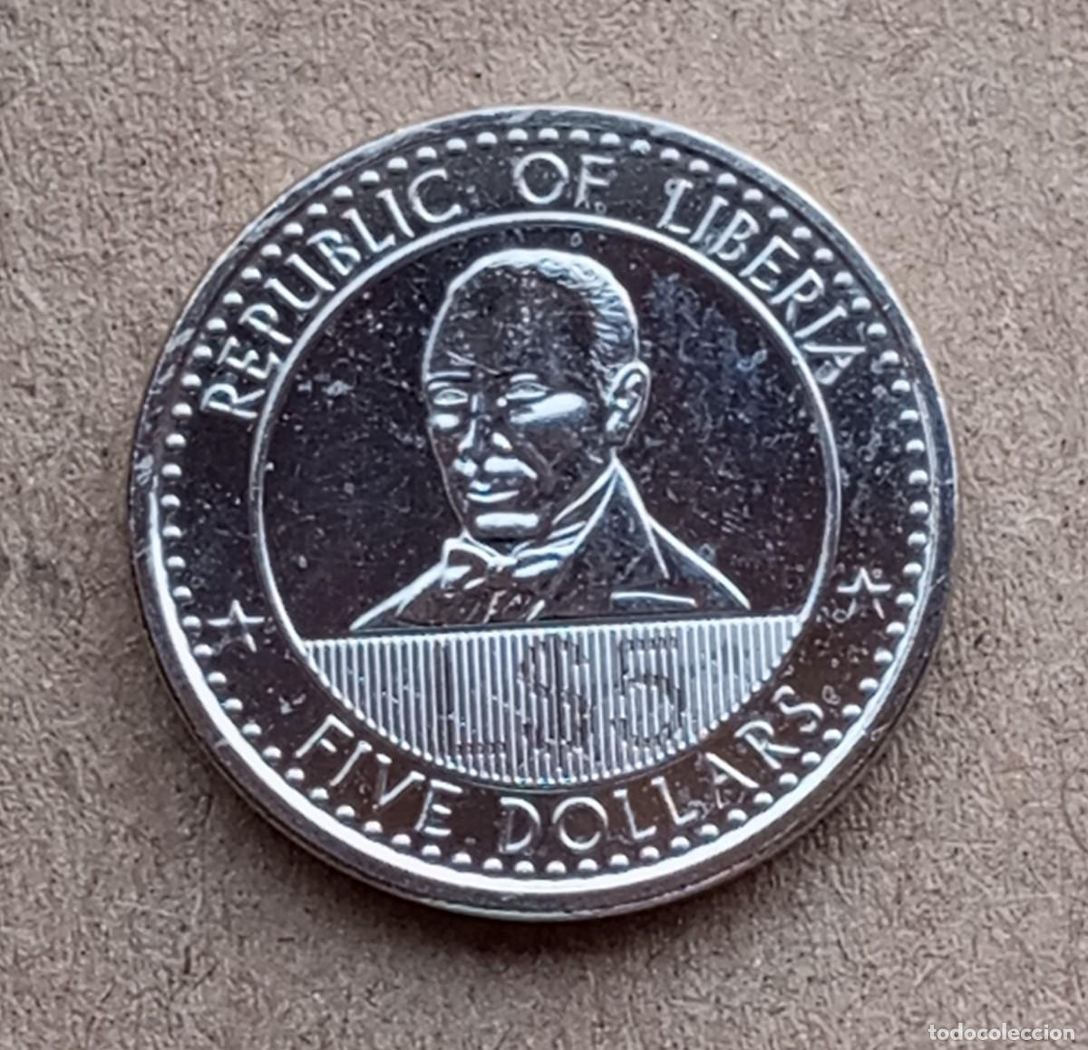 Monedas antiguas de &Aacute;frica: LOTE N&ordm; 32 MONEDA DE LIBERIA (SIN CIRCULAR)