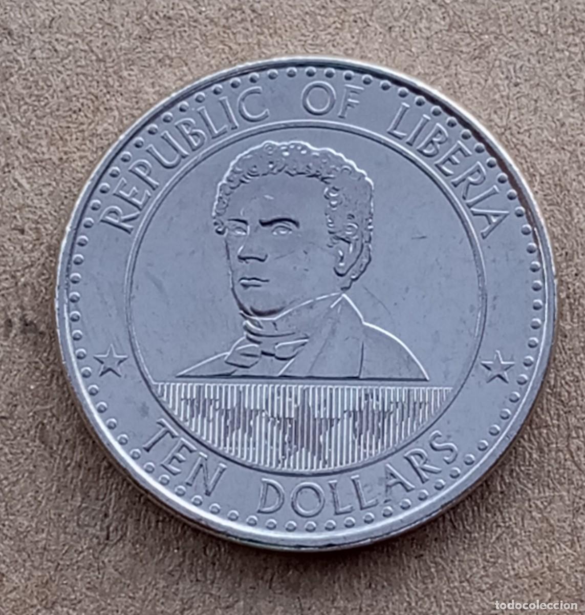 Monedas antiguas de &Aacute;frica: LOTE N&ordm; 33 MONEDA DE LIBERIA (SIN CIRCULAR)