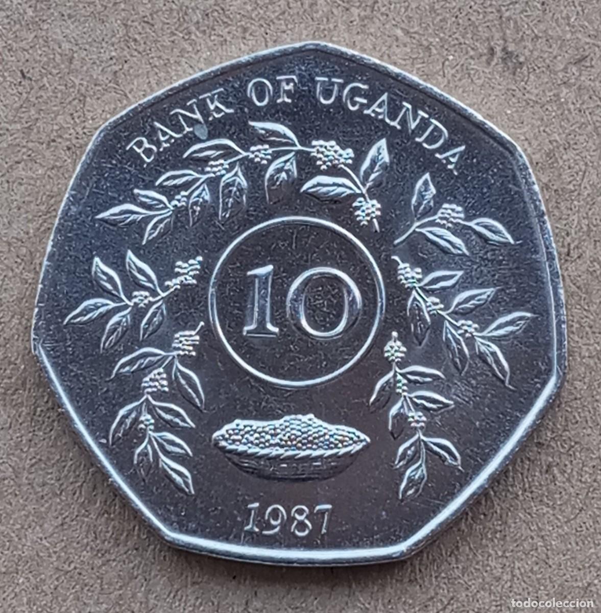Monedas antiguas de &Aacute;frica: LOTE N&ordm; 38 MONEDA DE UGANDA (SIN CIRCULAR) - Foto 2