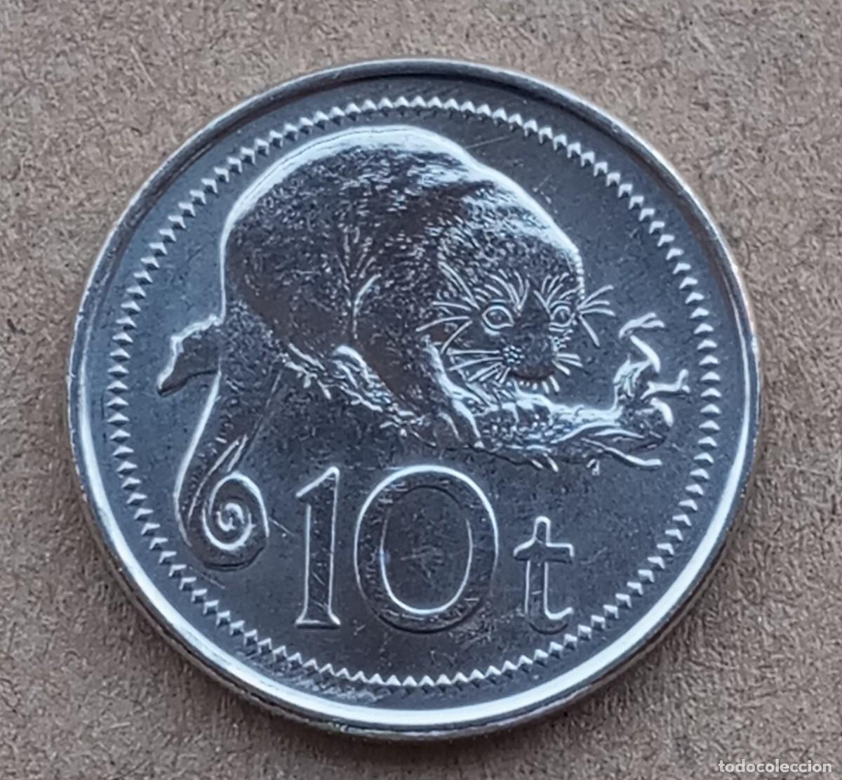Monedas antiguas de &Aacute;frica: LOTE N&ordm; 43 MONEDA DE PAPUA NUEVA GUINEA (SIN CIRCULAR)