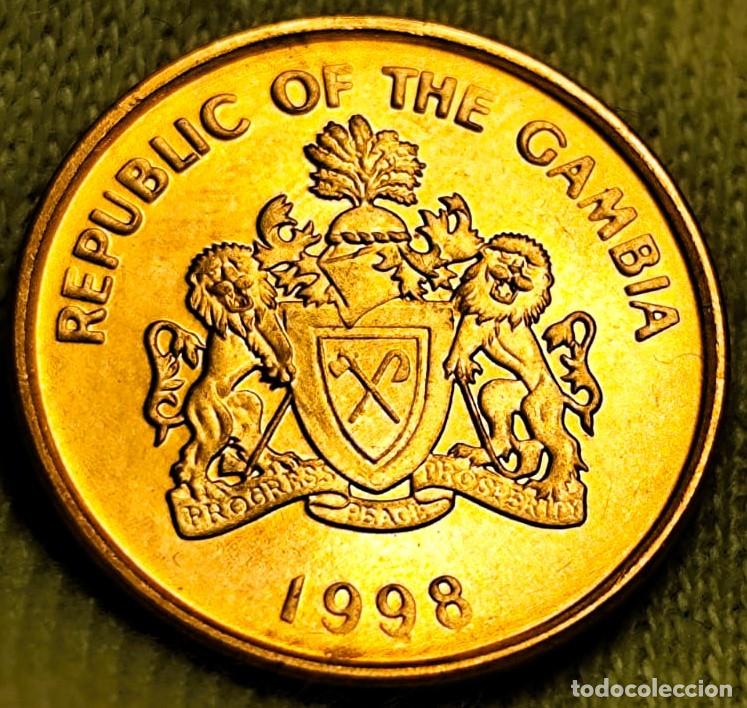 Monedas antiguas de &Aacute;frica: Gambia &ndash; 1 Butut 1998 &ndash; Sin Circular (SC) Lote 2280