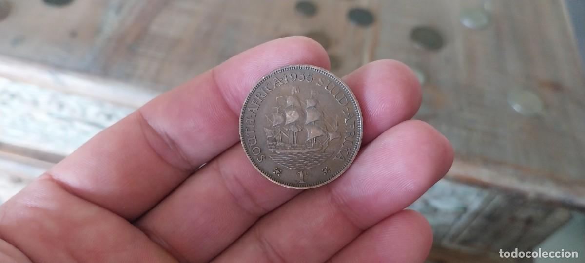 Monedas antiguas de &Aacute;frica: SUDAFRICA 1 PENIQUE 1935