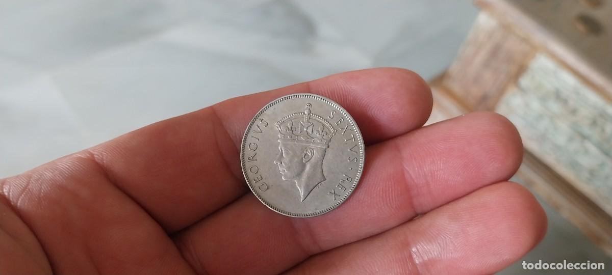 Monedas antiguas de &Aacute;frica: EAST AFRICA 1 SHILLING 1952