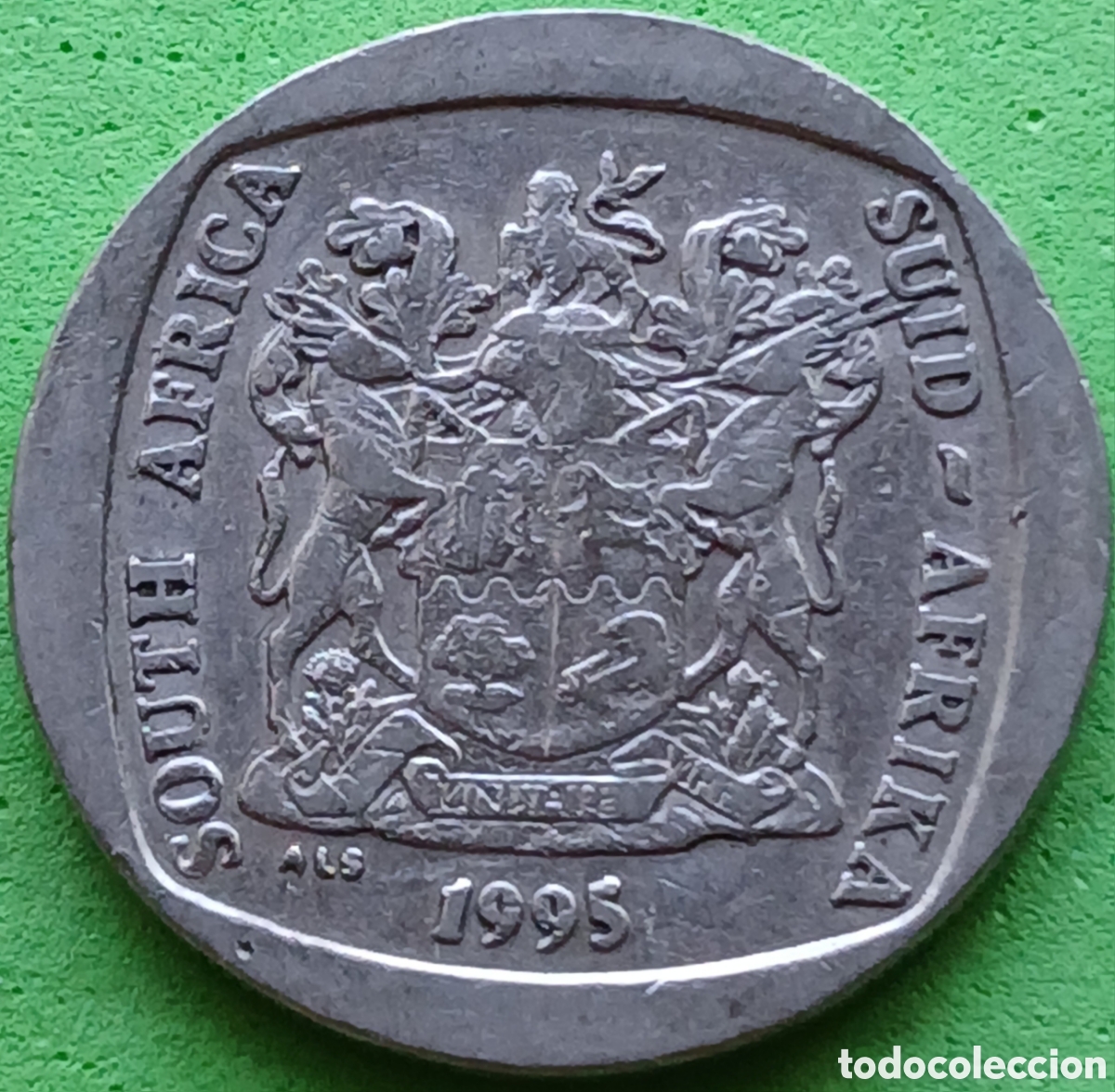 Monedas antiguas de &Aacute;frica: South &Aacute;frica 5 rand 1995 km#140