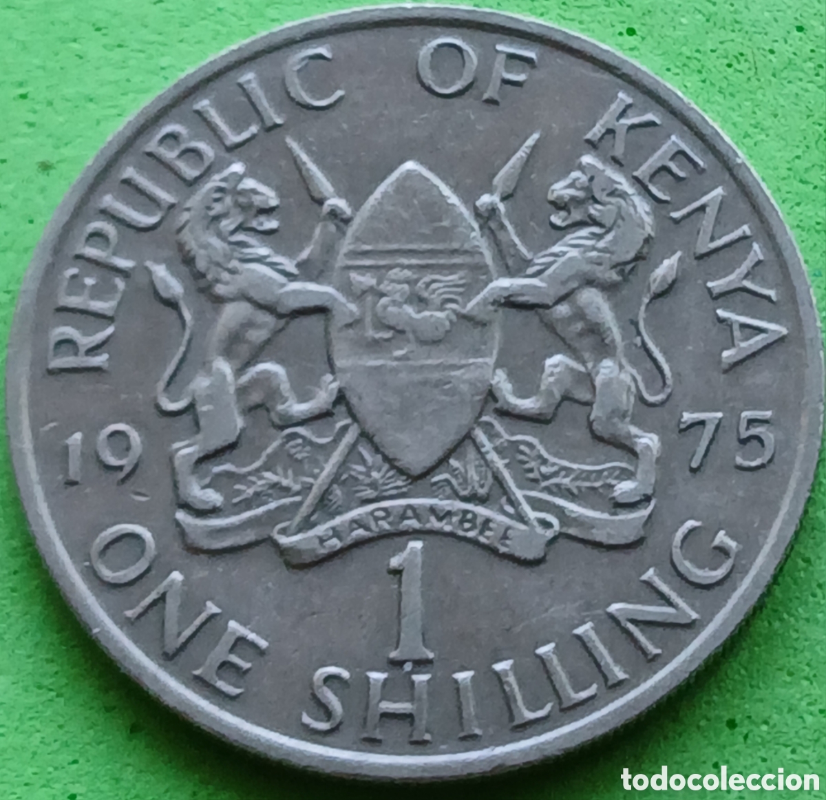 Monedas antiguas de &Aacute;frica: Kenya 1 shilling 1975 km#14