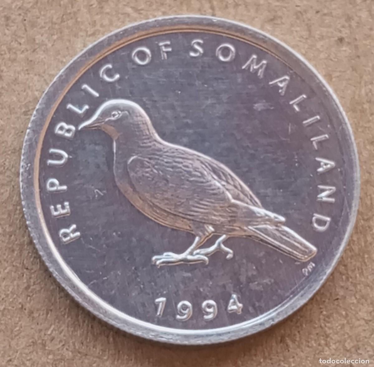 Monedas antiguas de &Aacute;frica: LOTE N&ordm; 64 MONEDA DE SOMALILANDIA (SIN CIRCULAR)