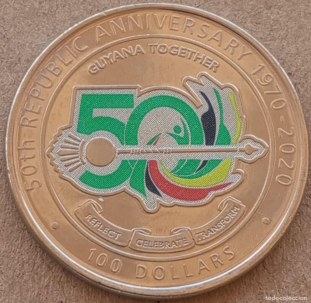 Moedas antigas de &Aacute;frica: LOTE N&ordm; 81 MONEDA DE GUYANA (SIN CIRCULAR)