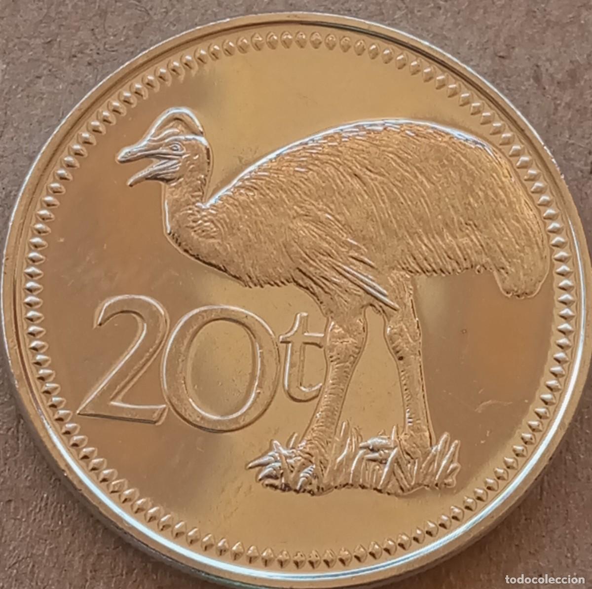 Monedas antiguas de &Aacute;frica: LOTE N&ordm; 84 MONEDA DE PAPUA NUEVA GUINEA, (SIN CIRCULAR)