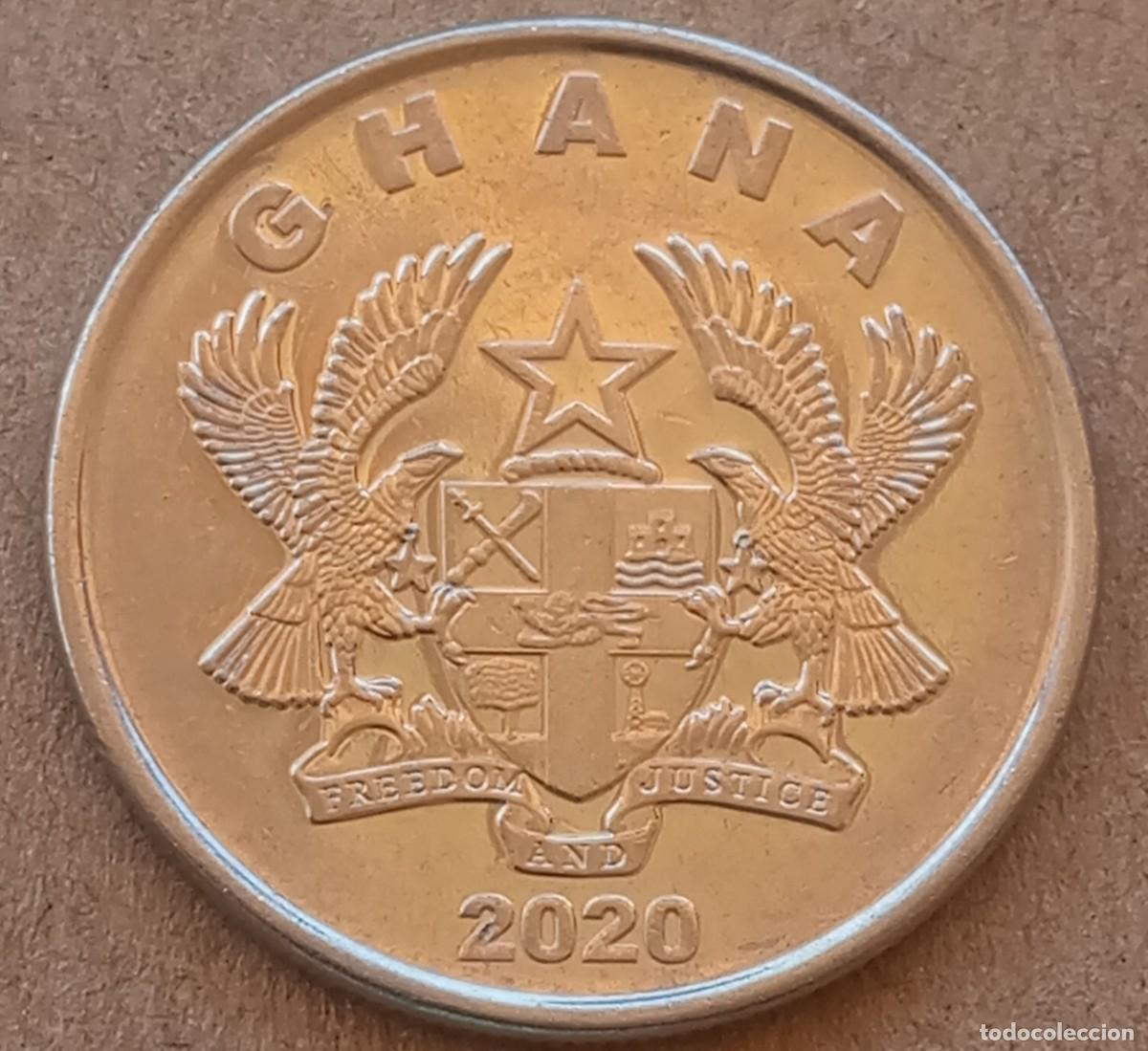 Monedas antiguas de &Aacute;frica: LOTE N&ordm; 89 MONEDA DE GHANA, (SIN CIRCULAR)