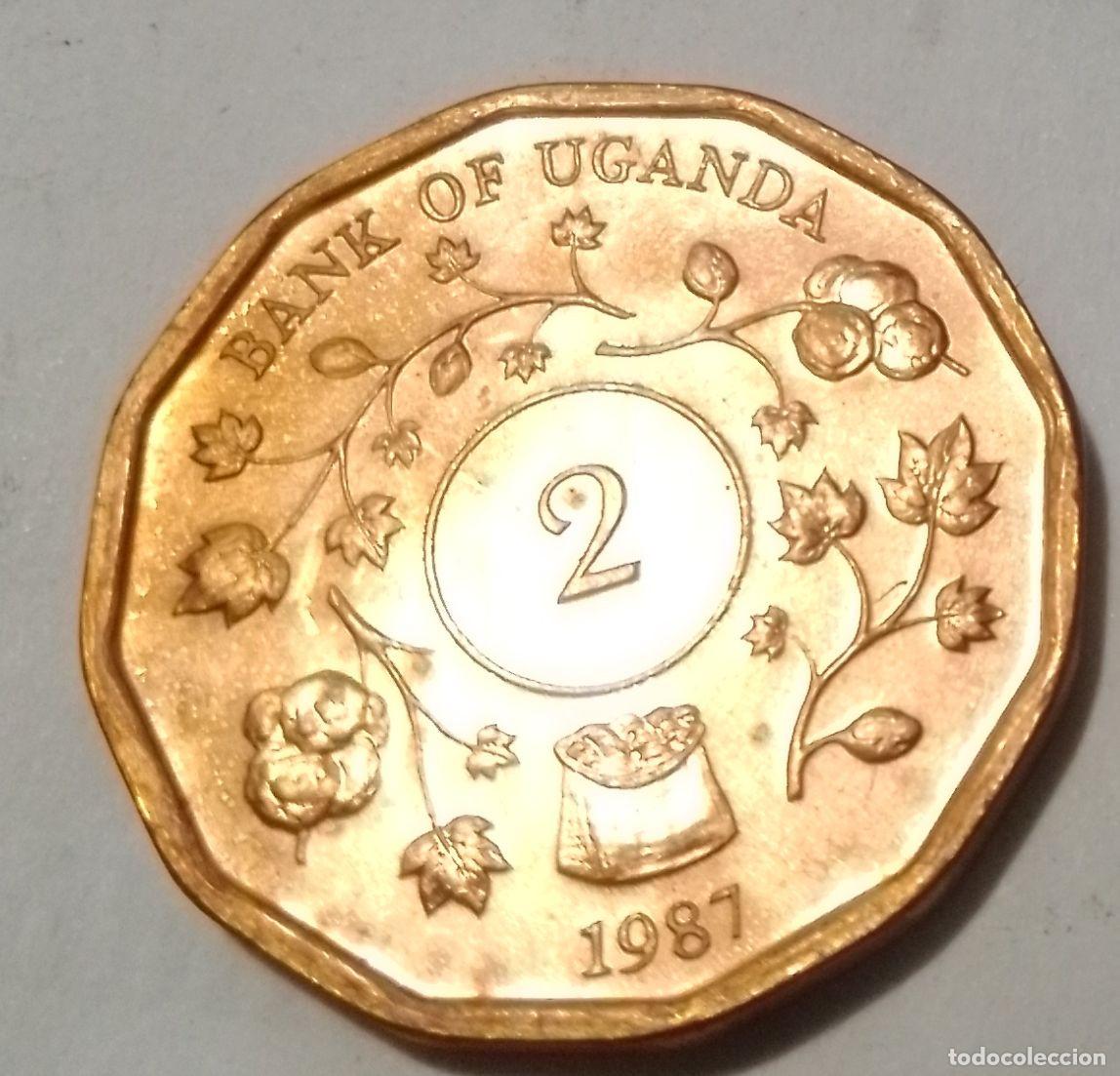 Monedas antiguas de &Aacute;frica: monedas vintage uganda - Foto 3