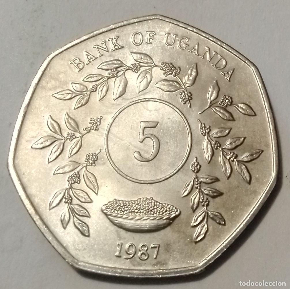 Monedas antiguas de &Aacute;frica: monedas vintage uganda - Foto 5