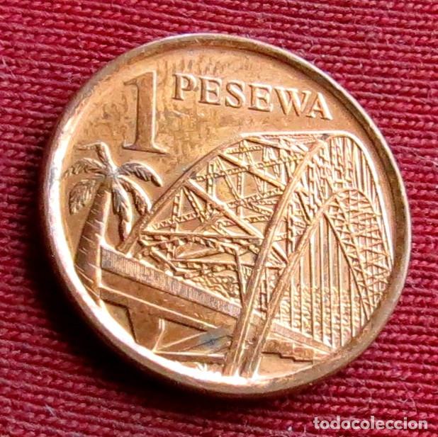 Monedas antiguas de &Aacute;frica: Ghana Gana 1 pesewa 2007 KM# 37 Lt 1673 *V1