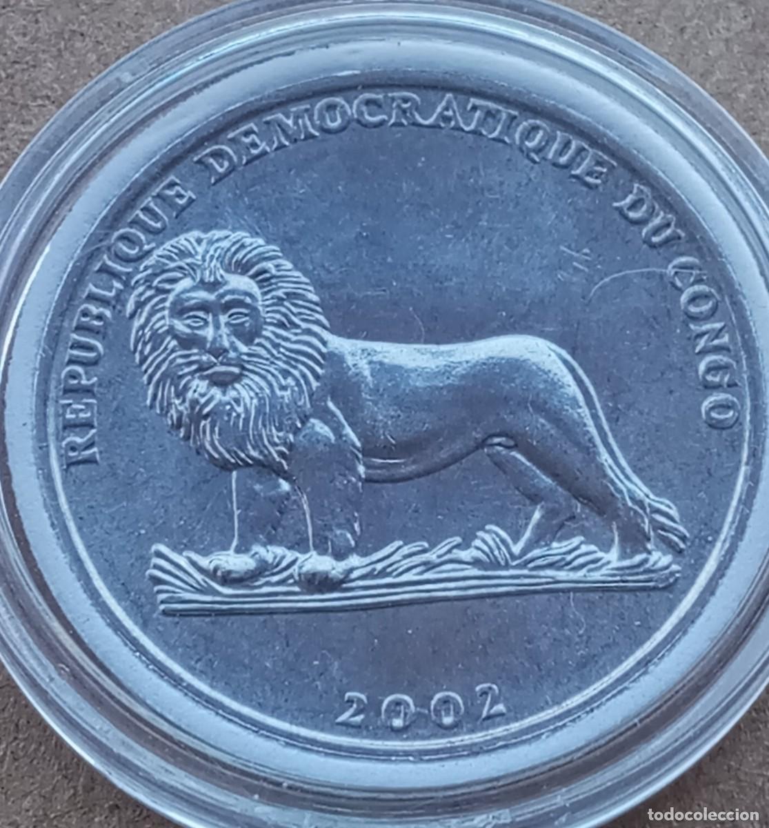 Monedas antiguas de &Aacute;frica: LOTE N&ordm; 107 MONEDA CONMEMORATIVA DEL CONGO R.D.C - (SIN CIRCULAR)