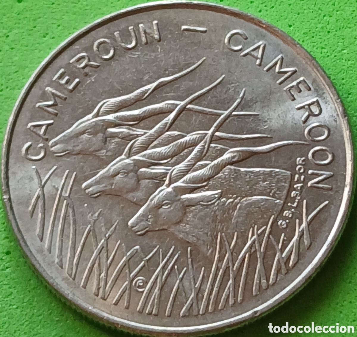 Monedas antiguas de &Aacute;frica: Camer&uacute;n 100 francos 1975 km#17