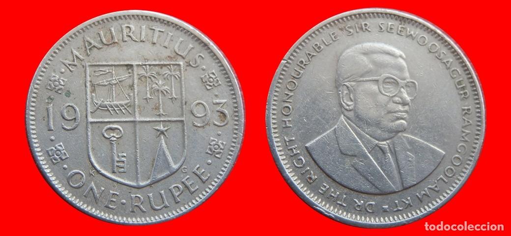 Monedas antiguas de &Aacute;frica: 1 RUPIA RUPEE 1993 MAURICIO MAURITIUS-151421