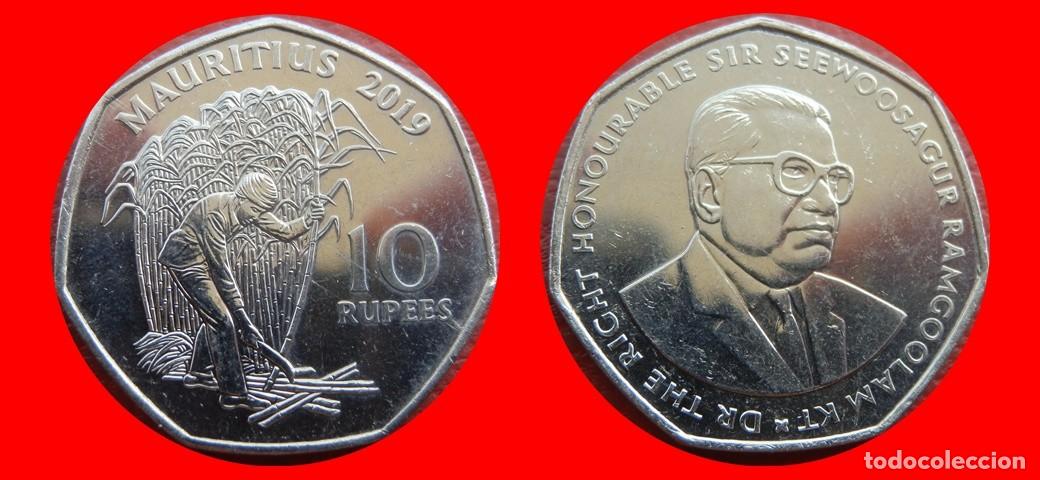 Monedas antiguas de &Aacute;frica: 10 RUPIAS RUPEES 2019 MAURICIO MAURITIUS-151423