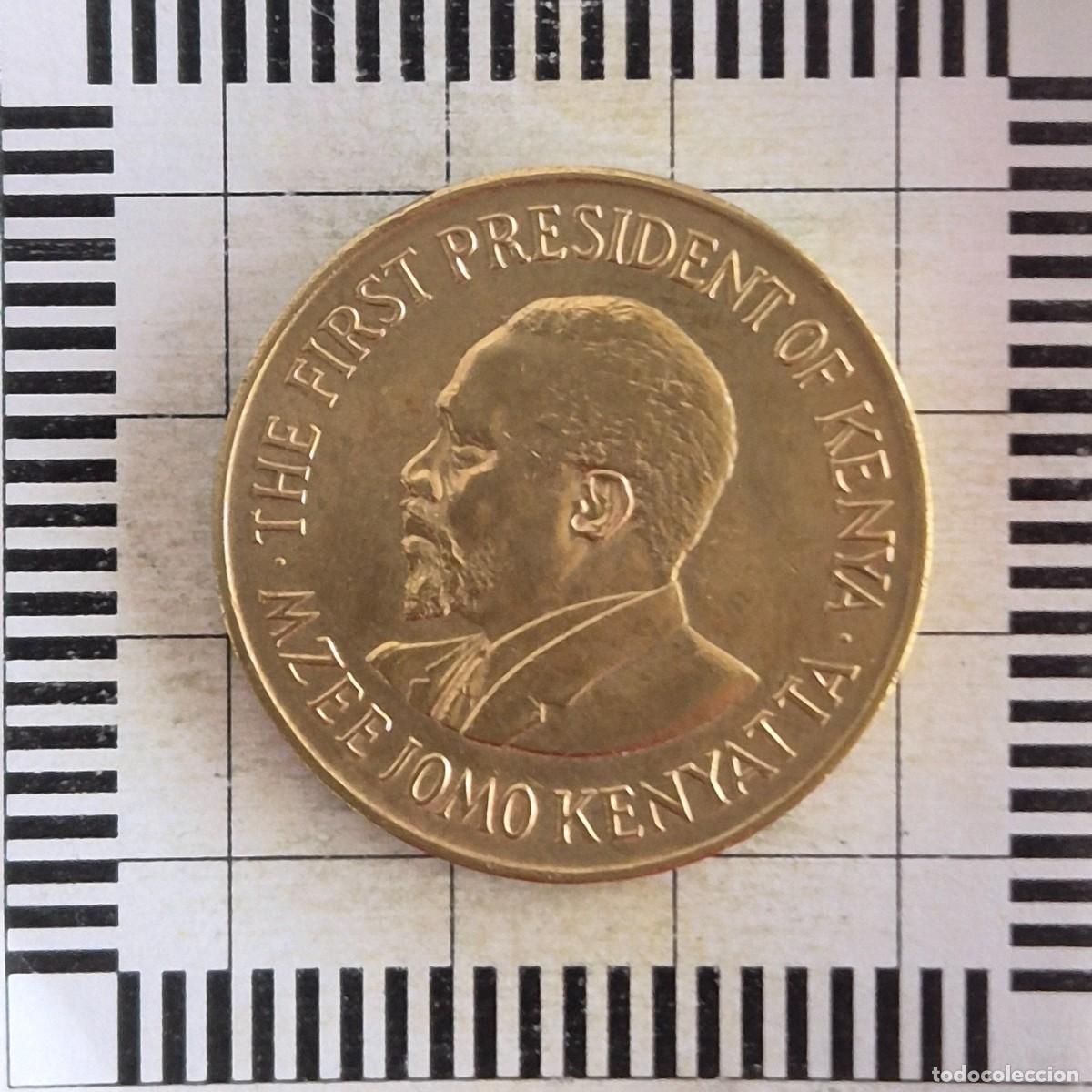 Monedas antiguas de &Aacute;frica: 10 CENTS, KENIA. 1971. (KM#11).
