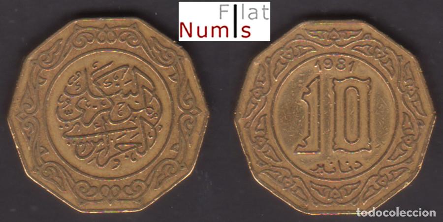 Monedas antiguas de &Aacute;frica: ARGELIA - 10 DINARS - 1981 - ALUM/BRONCE - E.B.C++