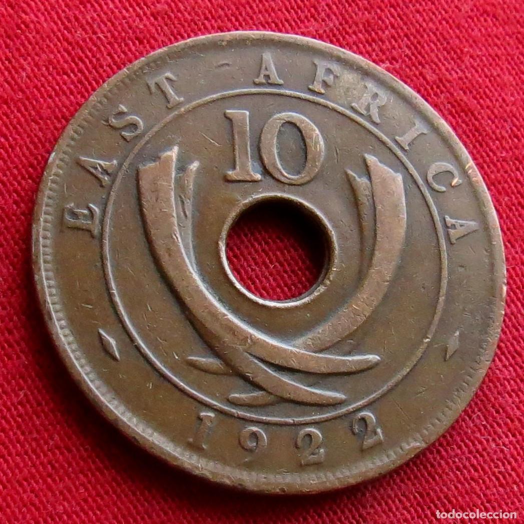 Monedas antiguas de &Aacute;frica: Africa Oriental 10 cents 1922