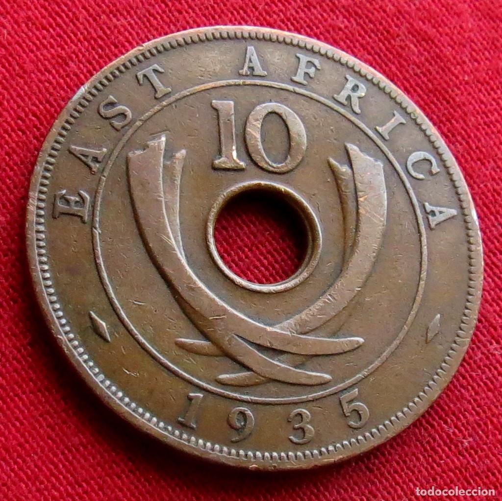 Monedas antiguas de &Aacute;frica: Africa Oriental 10 cents 1935