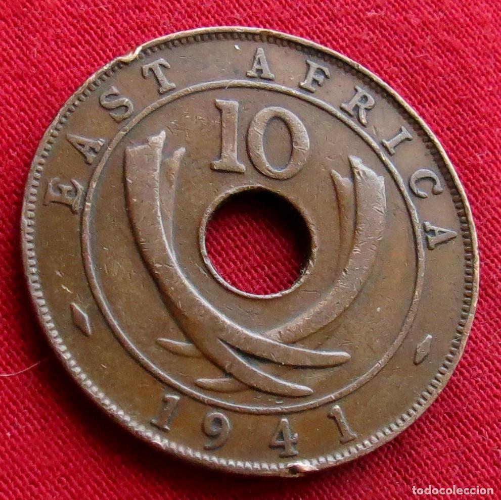 Monedas antiguas de &Aacute;frica: Africa Oriental 10 cents 1941 I