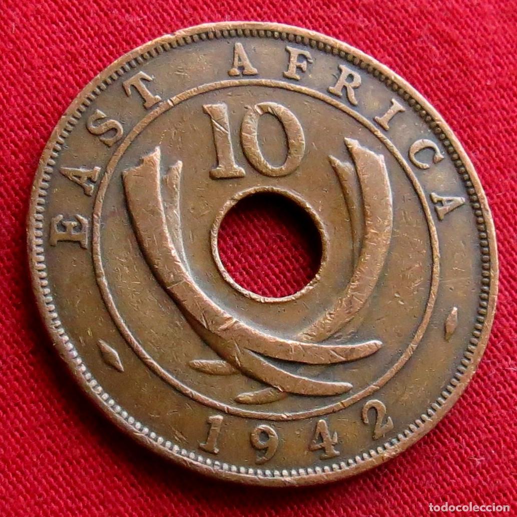 Monedas antiguas de &Aacute;frica: Africa Oriental 10 cents 1942