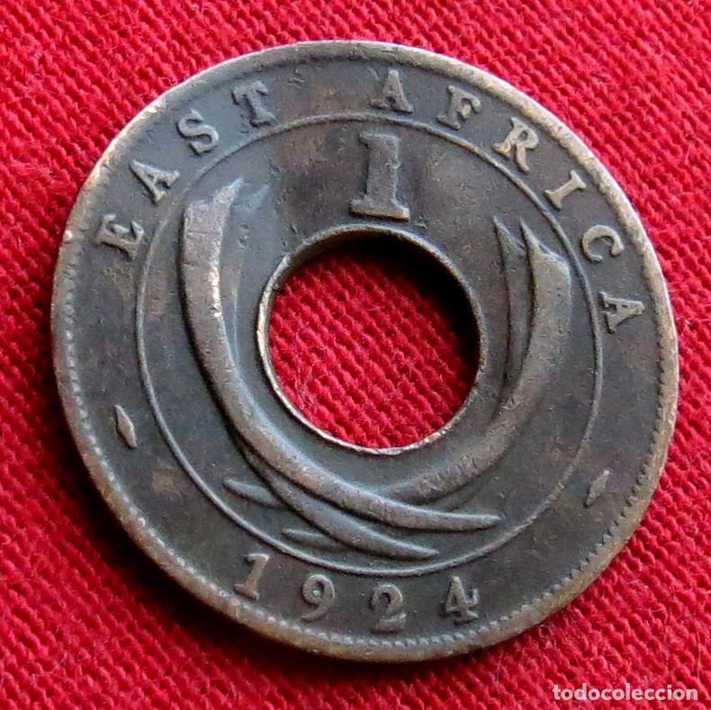 Monedas antiguas de &Aacute;frica: Africa Oriental 1 cent 1924 H