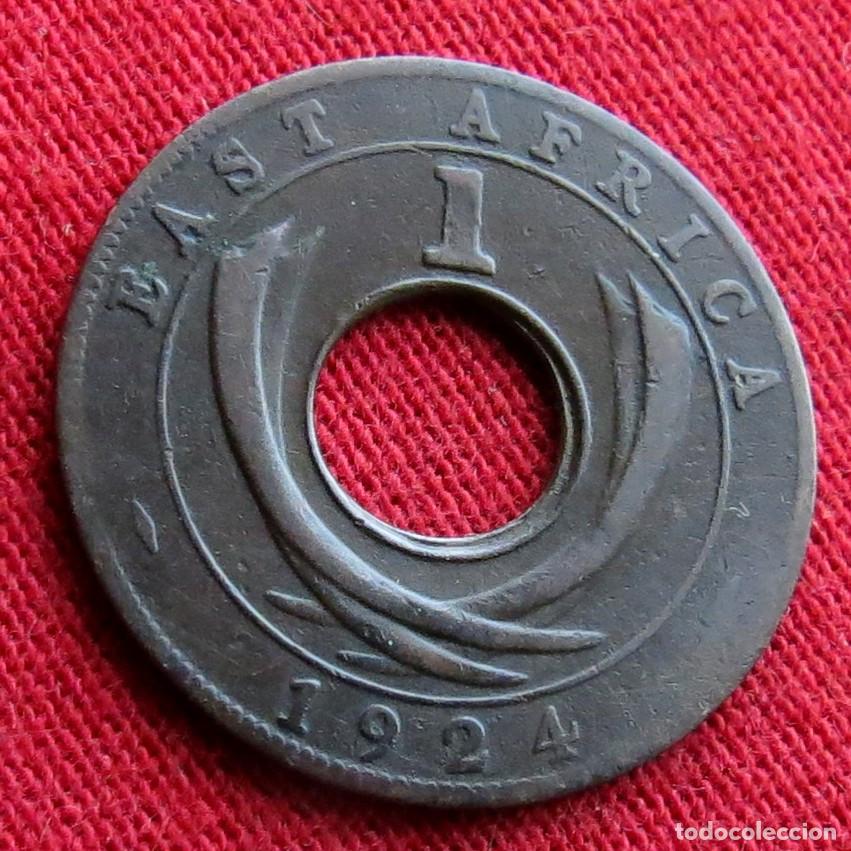 Monedas antiguas de &Aacute;frica: Africa Oriental 1 cent 1924