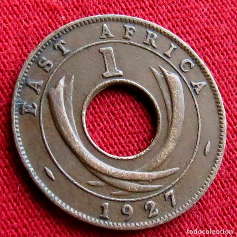 Monedas antiguas de &Aacute;frica: Africa Oriental 1 cent 1927