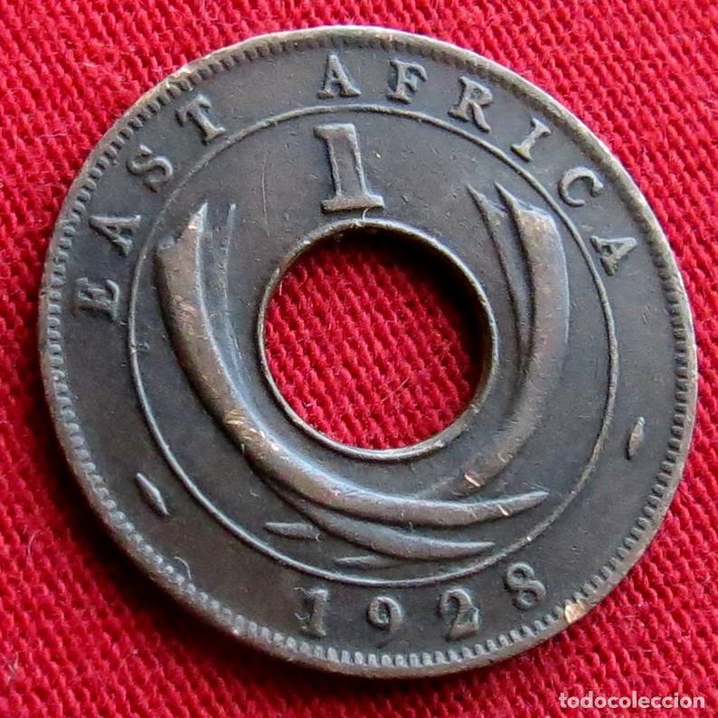 Monedas antiguas de &Aacute;frica: Africa Oriental 1 cent 1928 H