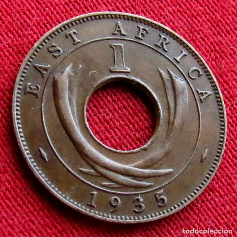 Monedas antiguas de &Aacute;frica: Africa Oriental 1 cent 1935