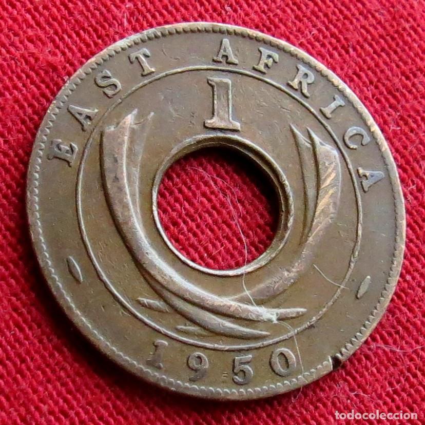 Monedas antiguas de &Aacute;frica: Africa Oriental 1 cent 1950